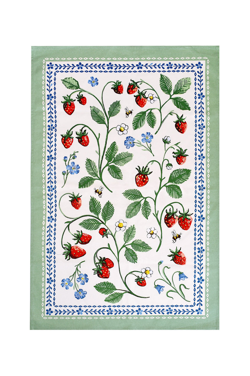 Ulster Weavers Strawberry Patch Cotton Tea Towel