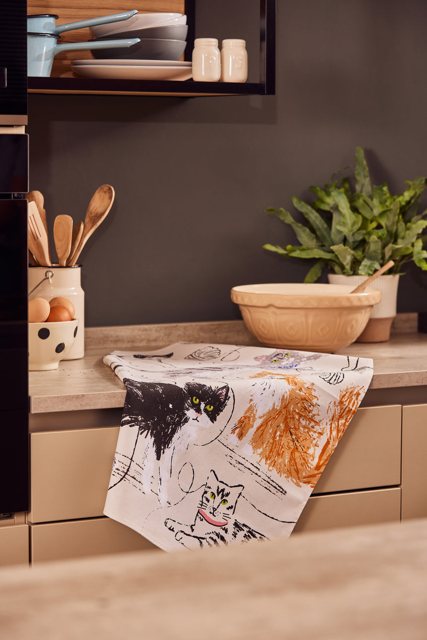 Ulster Weavers Feline Friends Cotton Tea Towel