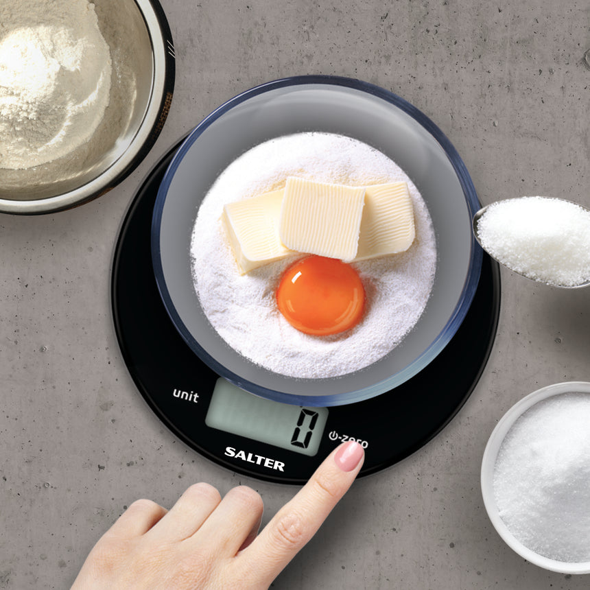 Salter Marble Electronic Kitchen Scale 1009BKDRCAR
