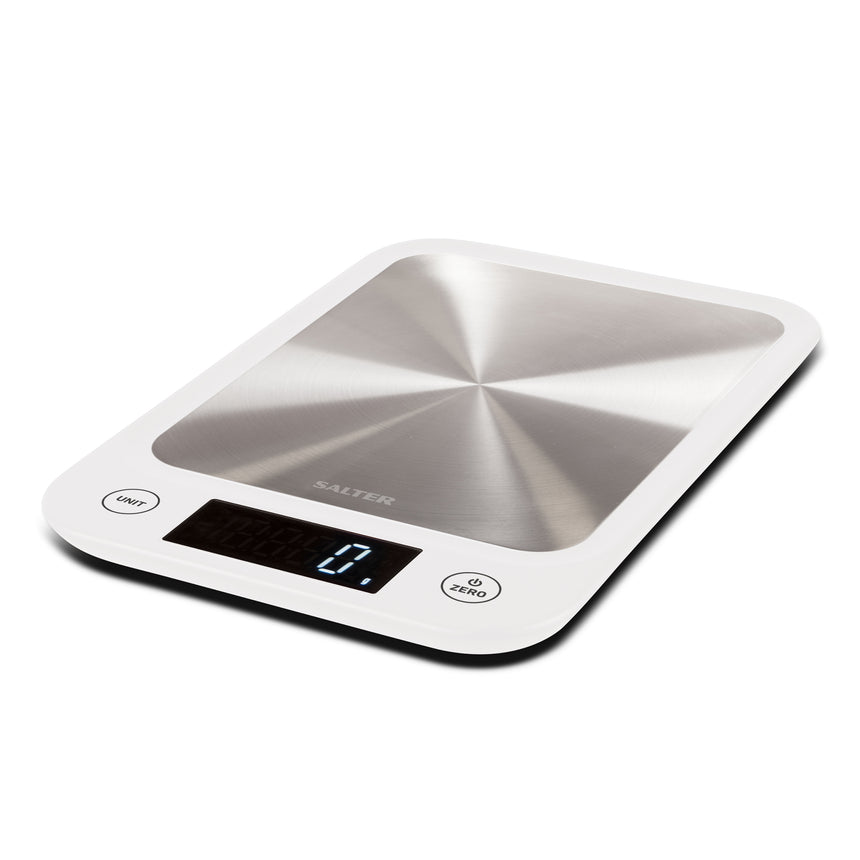 Salter Stainless Steel Electronic Kitchen Scale 1105SSWHDR