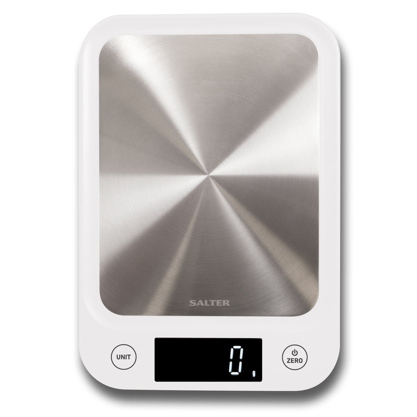 Salter Stainless Steel Electronic Kitchen Scale 1105SSWHDR