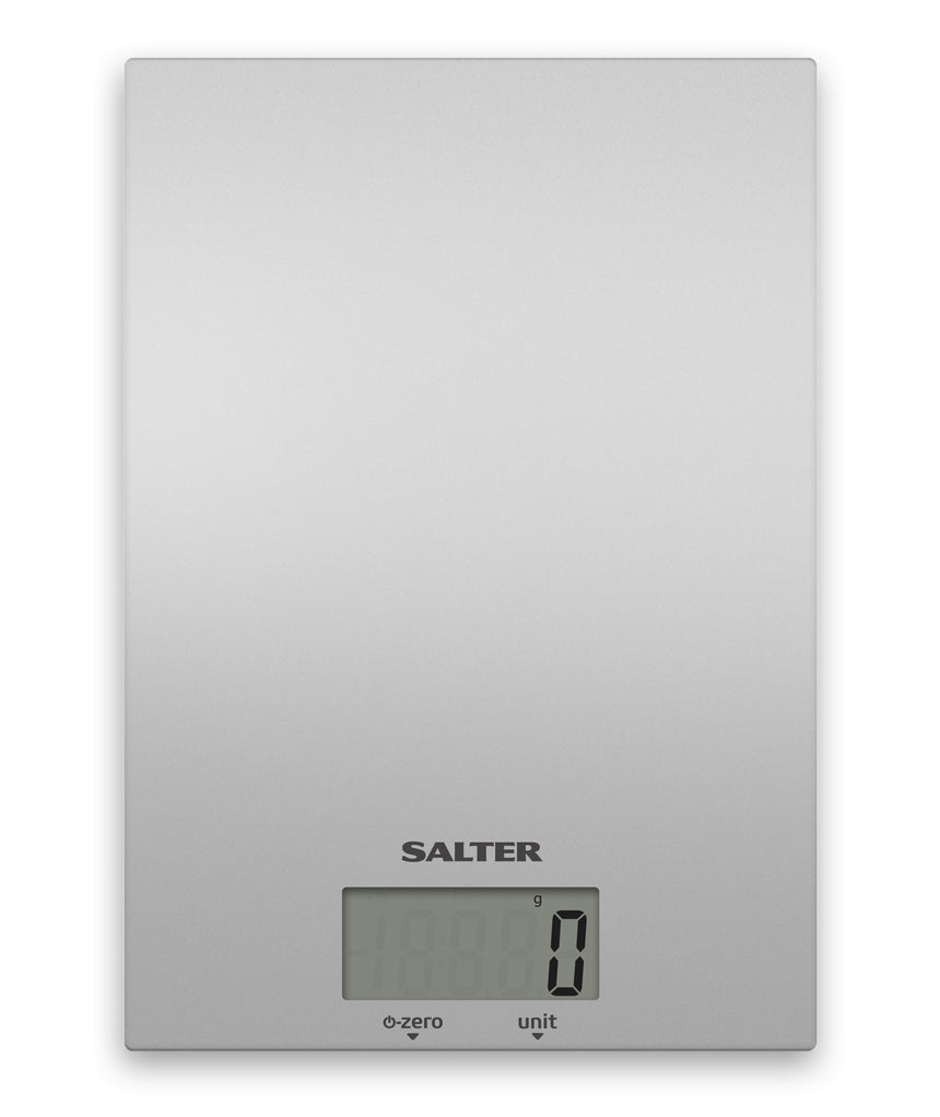 Salter Ultra Slim Glass Electronic Kitchen Scale 1170SVDR