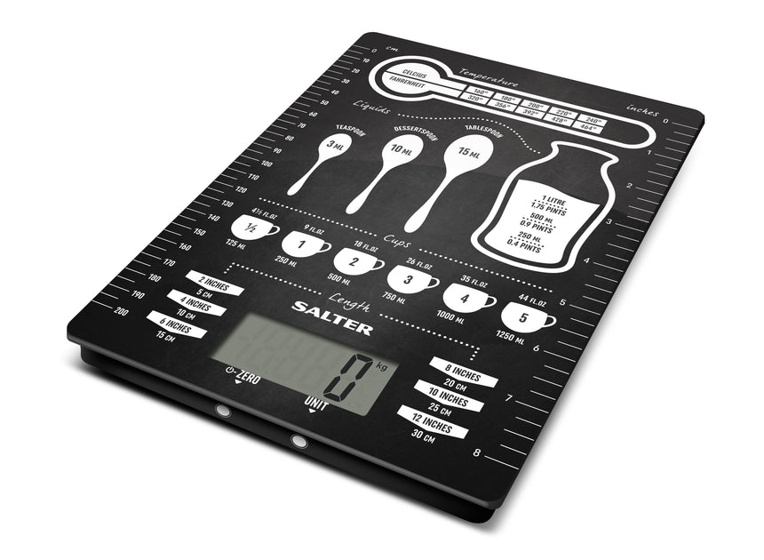 Salter Conversion Table Electronic Kitchen Scale 1171AUCNDR