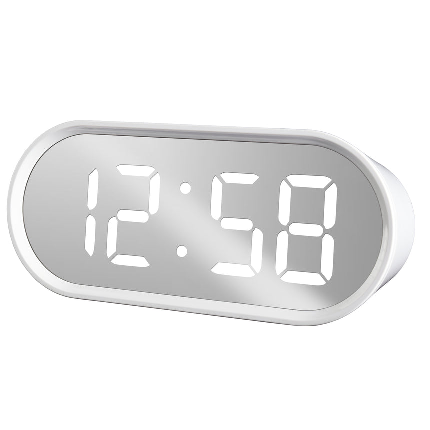 Acctim Cuscino 1.4" Oval LED clock with USB