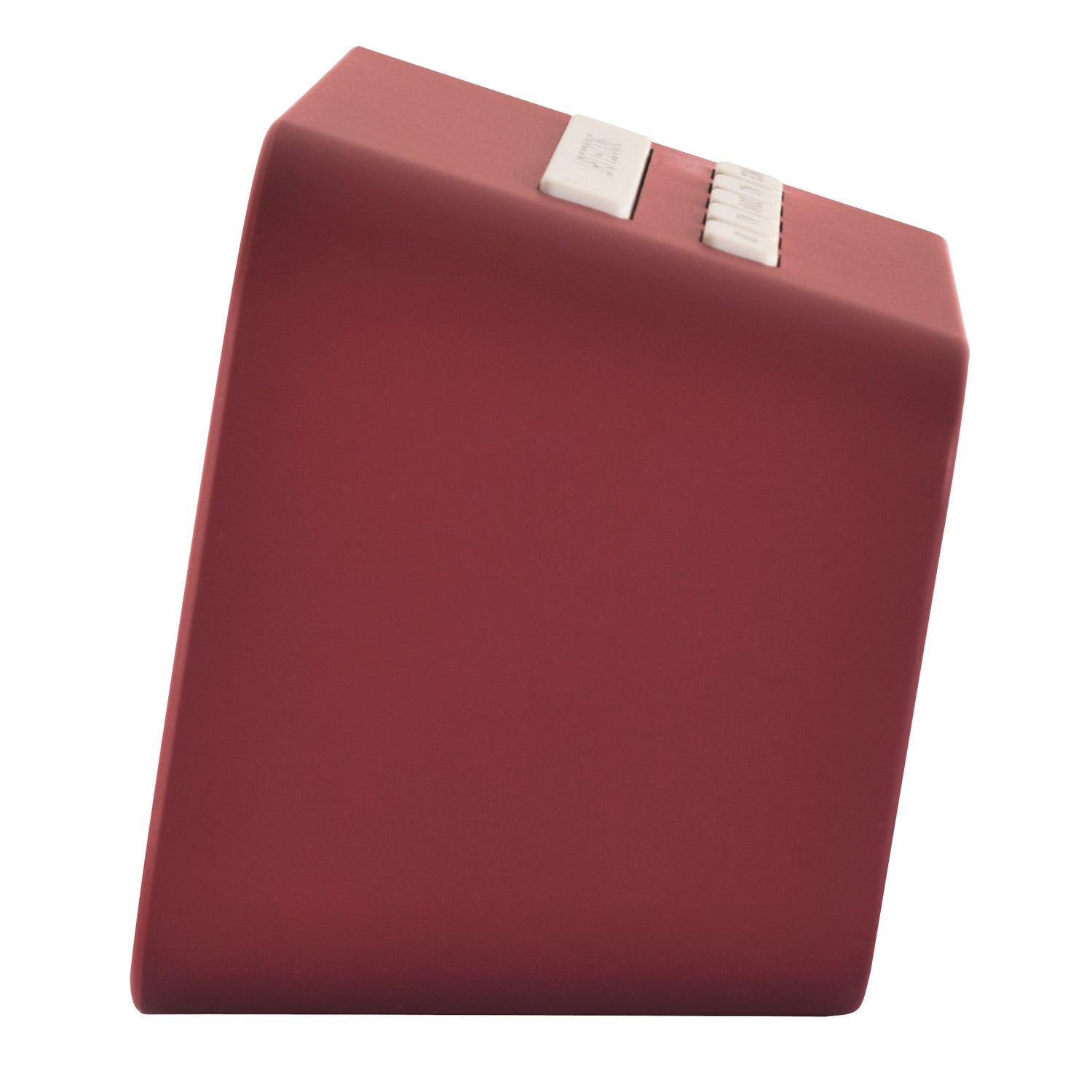 Acctim Alta Reflection LCD Alarm clock in Spice Red