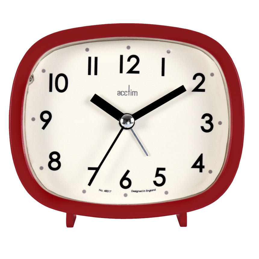 Acctim Hilda Alarm clock in Red