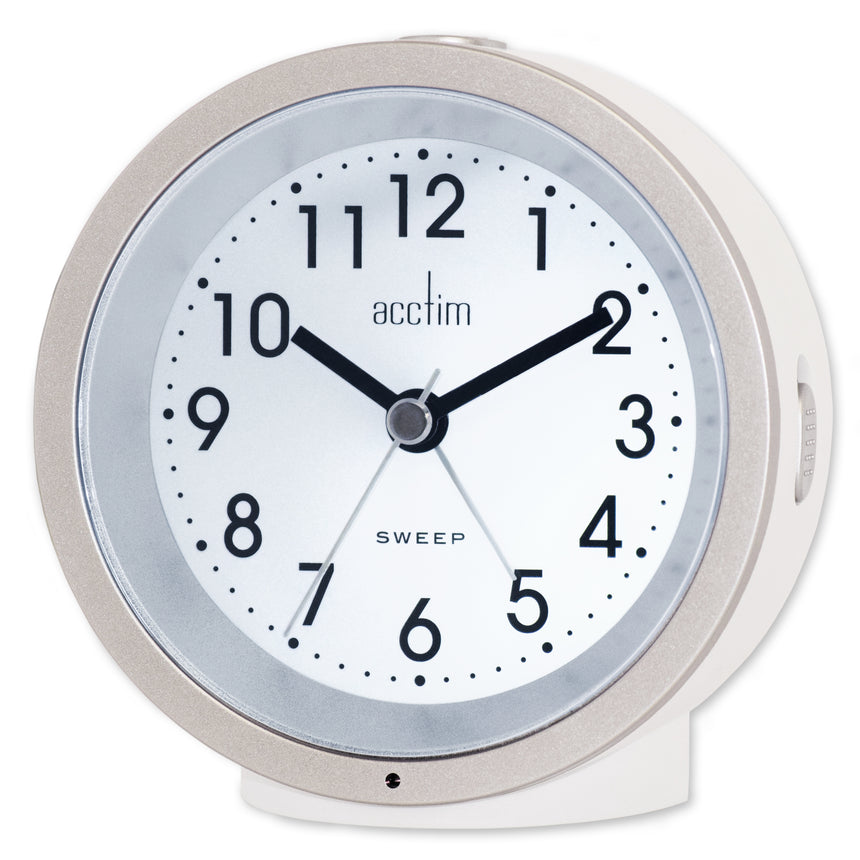 Acctim Caleb Smartlite alarm clock in White