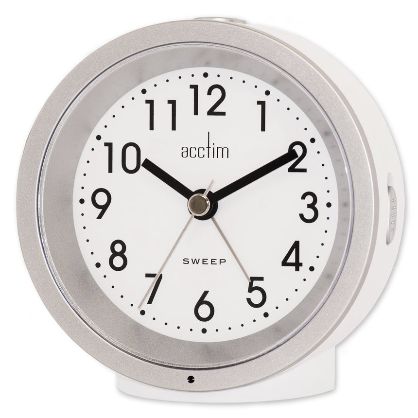 Acctim Caleb Smartlite alarm clock in White
