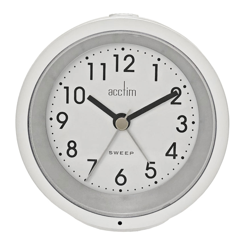 Acctim Caleb Smartlite alarm clock in White