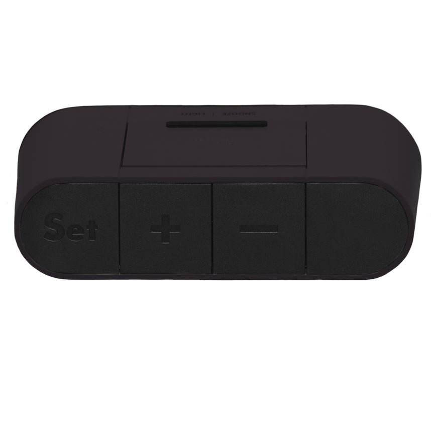 Acctim Kian LCD Alarm clock in Soot