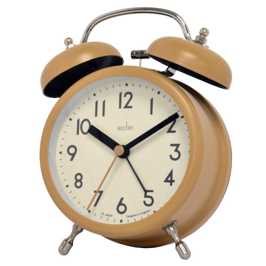 Acctim Hardwick Dijon Double bell alarm clock