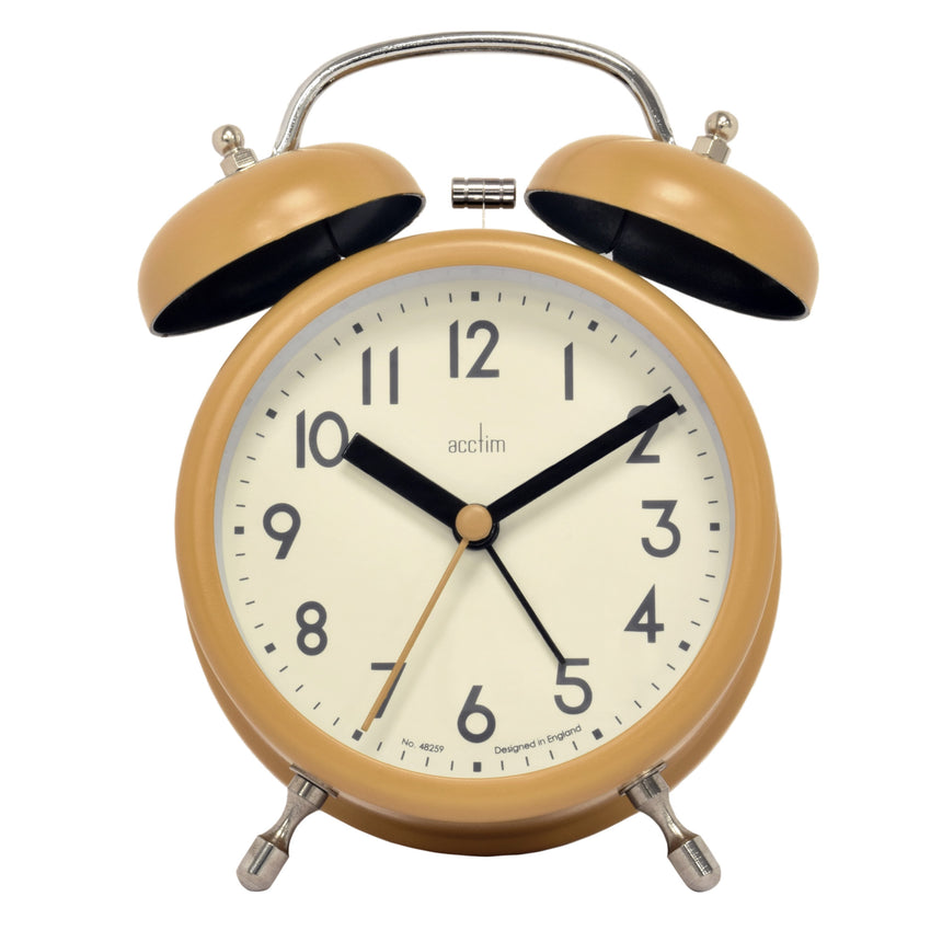 Acctim Hardwick Dijon Double bell alarm clock