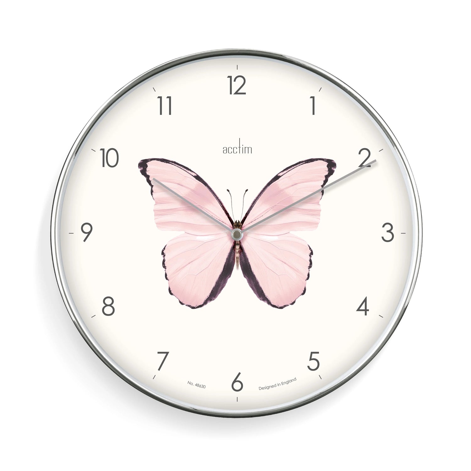 Acctim Society Butterfly 30cm wall clock