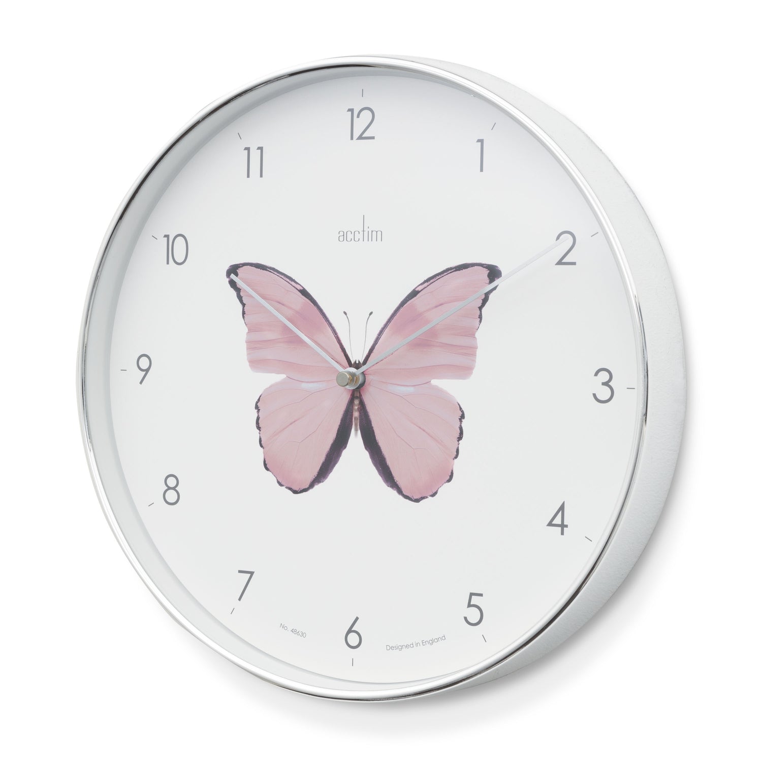 Acctim Society Butterfly 30cm wall clock