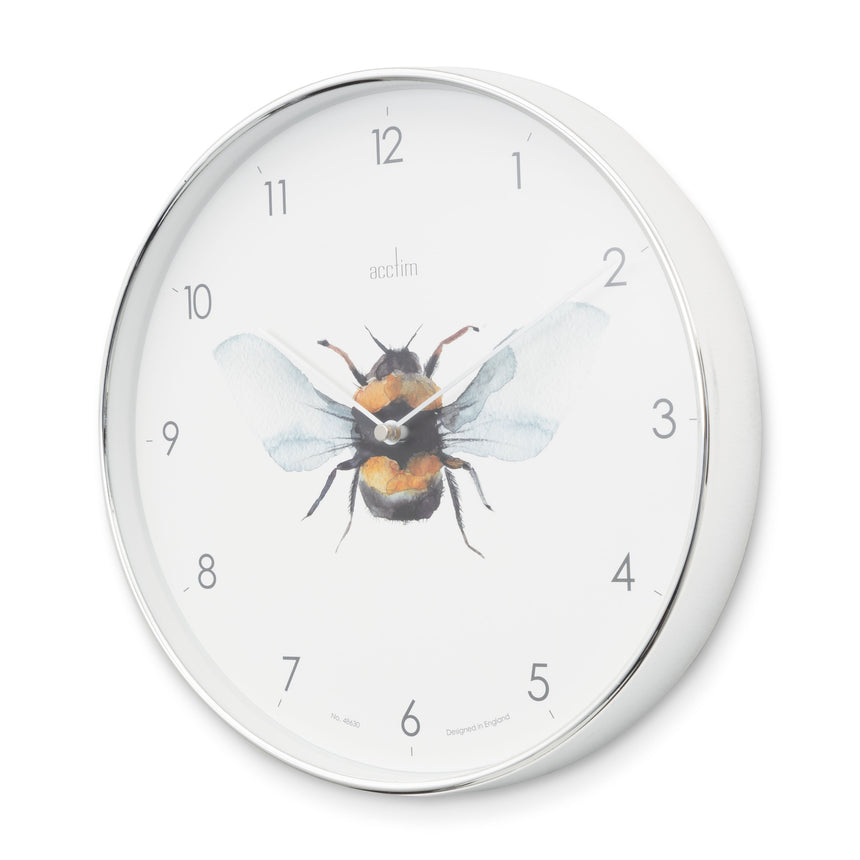 Acctim Society Bee 30cm wall clock