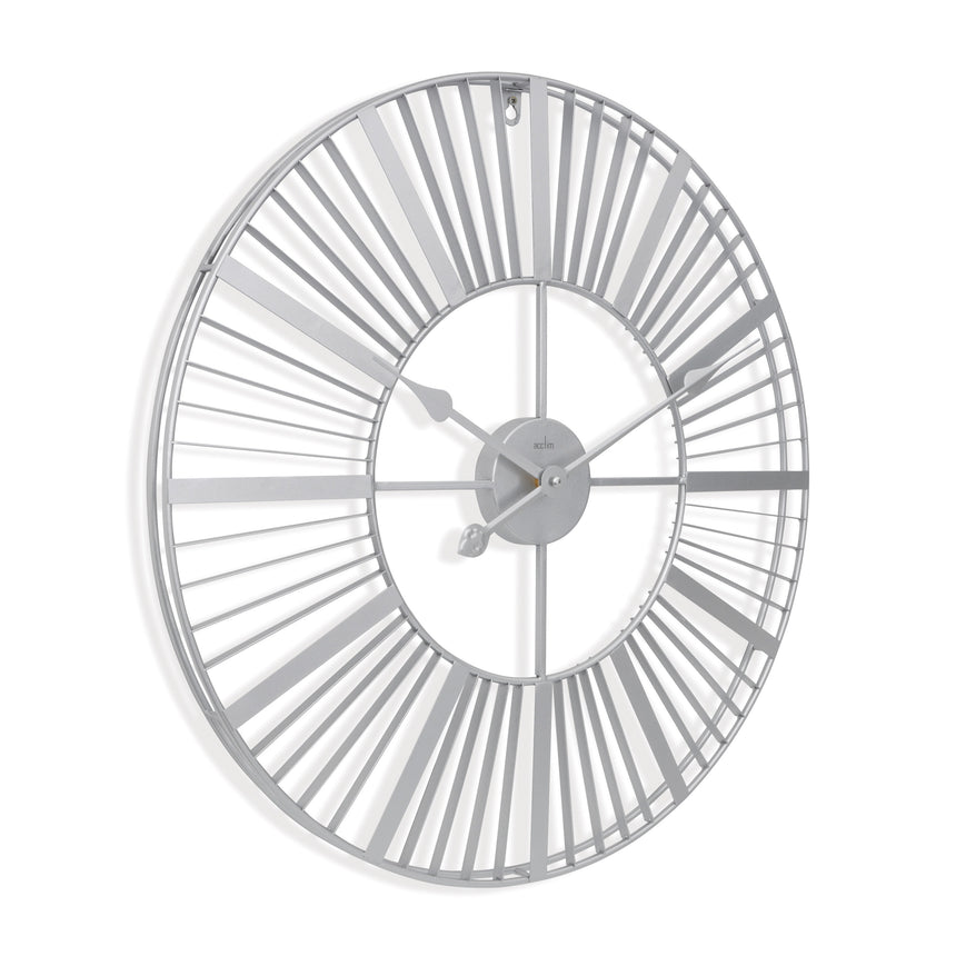 Acctim Gardner 60cm Galvanised Indoor/Outdoor wall clock