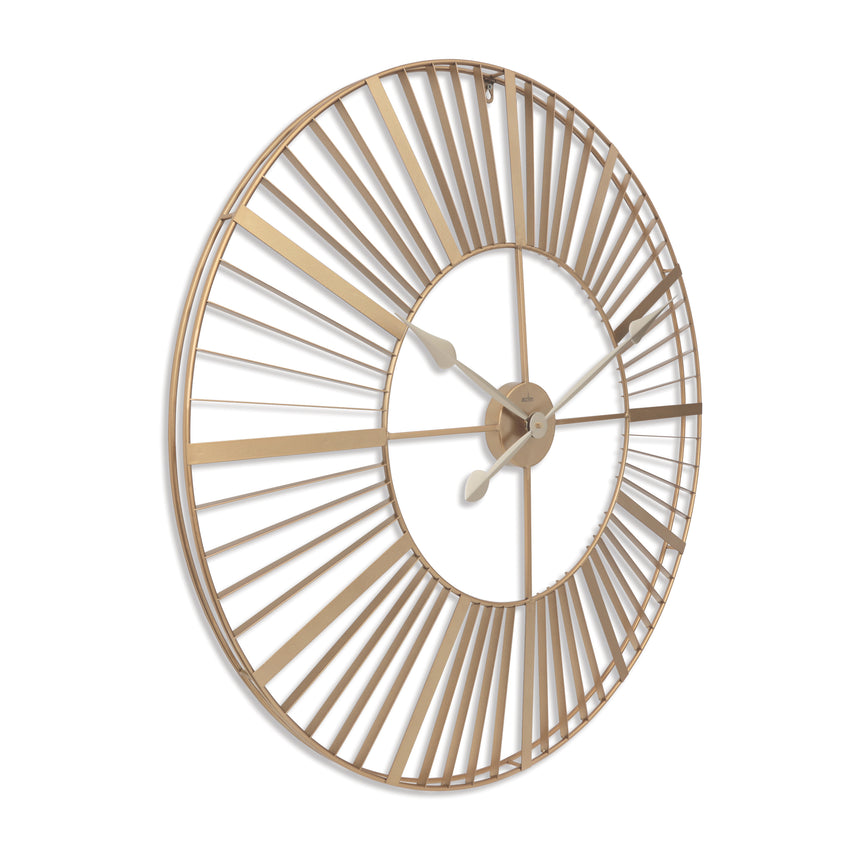 Acctim Gardner 80cm XXL Gold Indoor/Outdoor wall clock