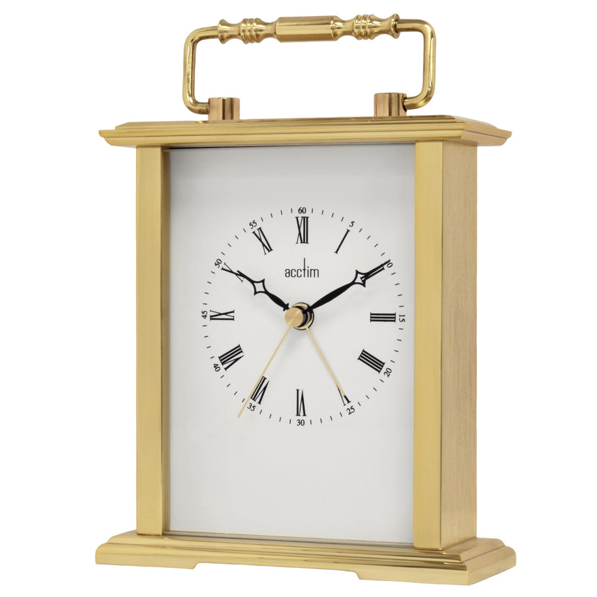 Acctim Gainsborough Gold Colour Carriage Clock