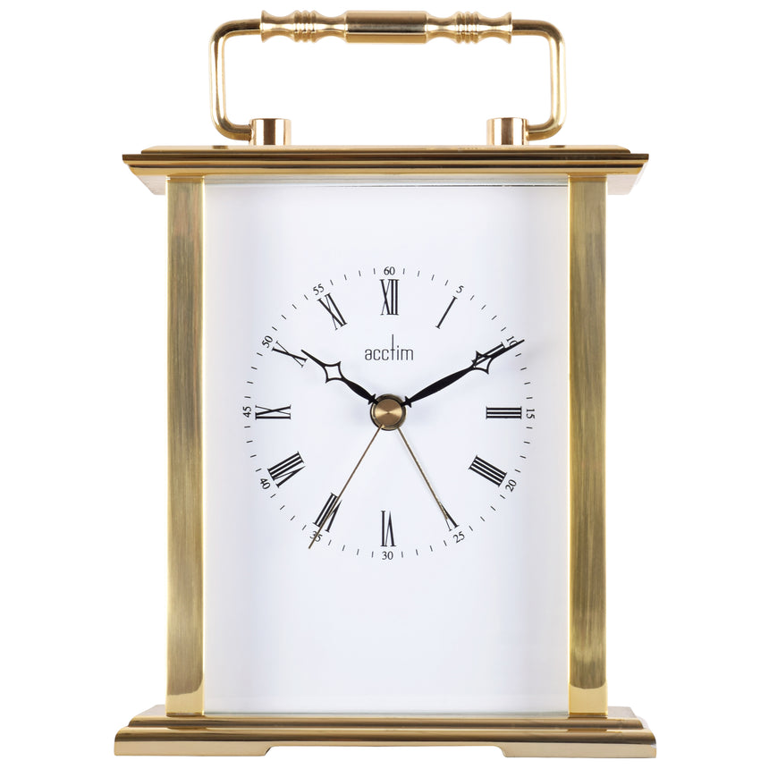 Acctim Gainsborough Gold Colour Carriage Clock