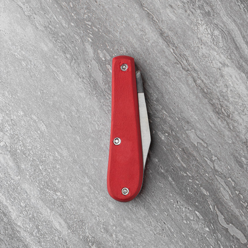 Taylors Endurance Red Clip Blade Knife 10cm - 742R