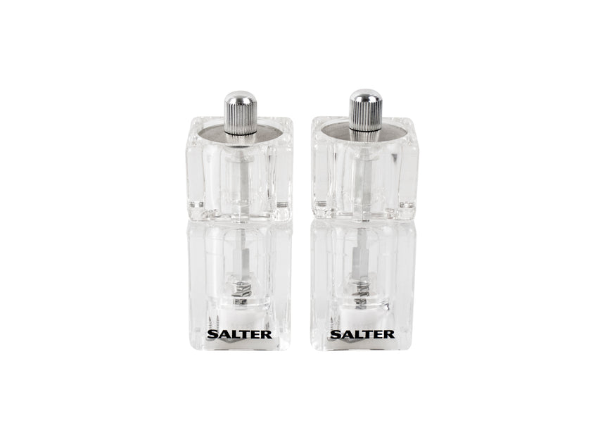 Salter Mini Salt & Pepper Mills Set 7605CLXR
