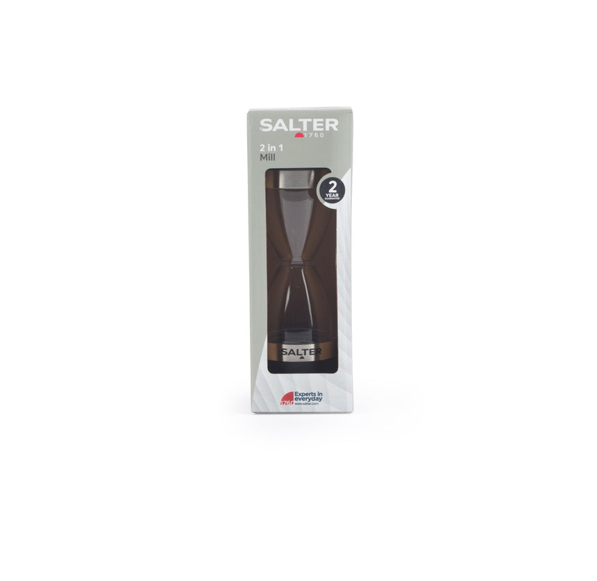 Salter 2-in-1 Salt & Pepper Mill 7611BKXR