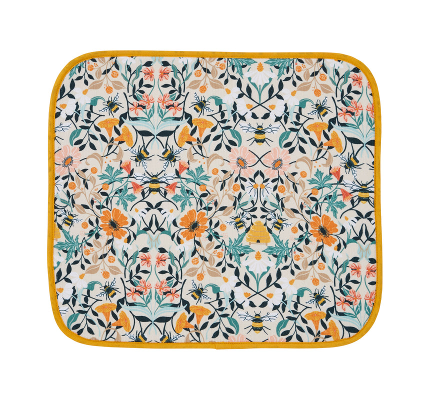 Ulster Weavers Bee Bloom Dish Drying Mat