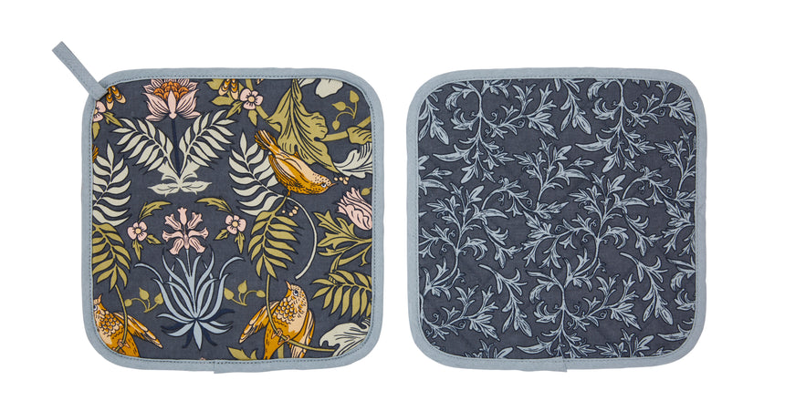 Ulster Weavers Finch & Flower Cotton Pot Mat