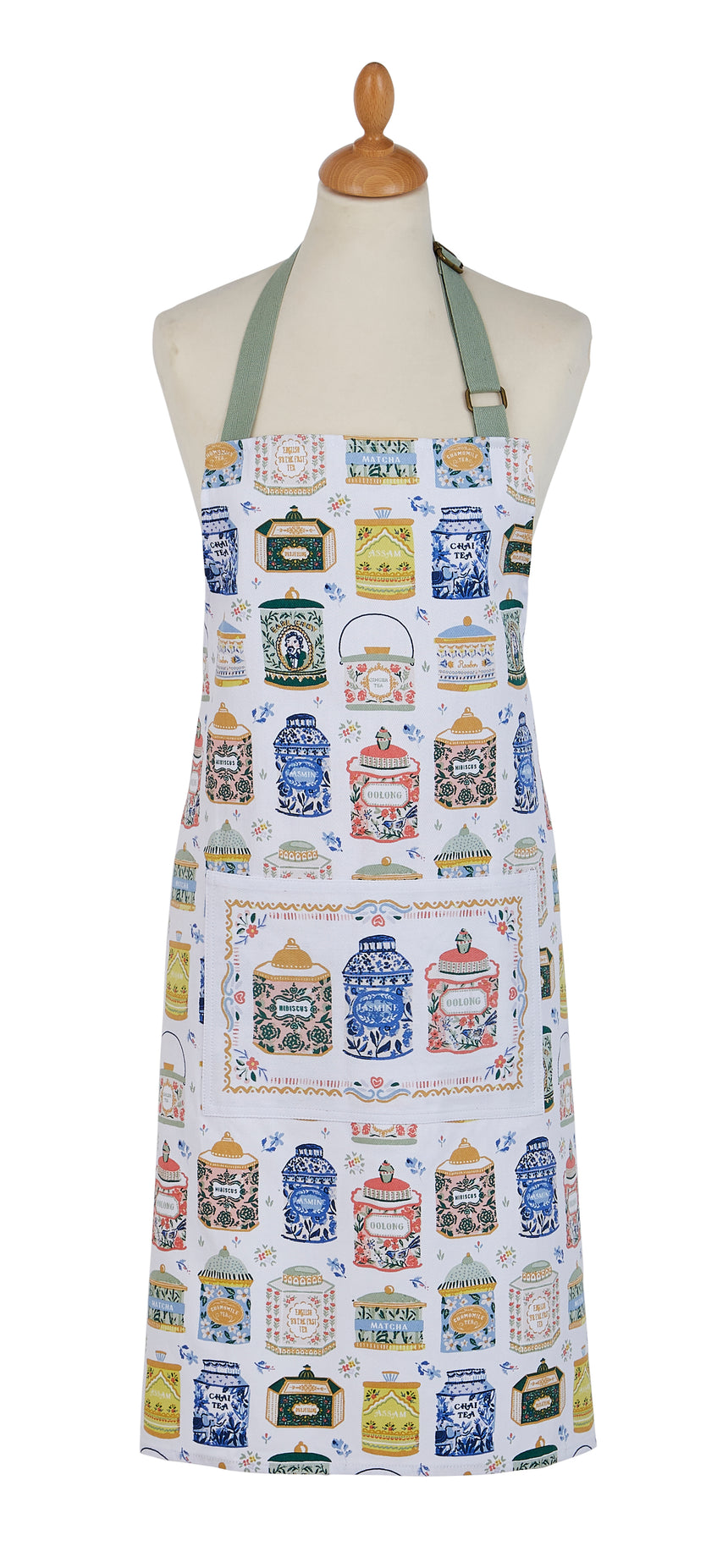 Ulster Weavers Tea Tins Cotton Apron