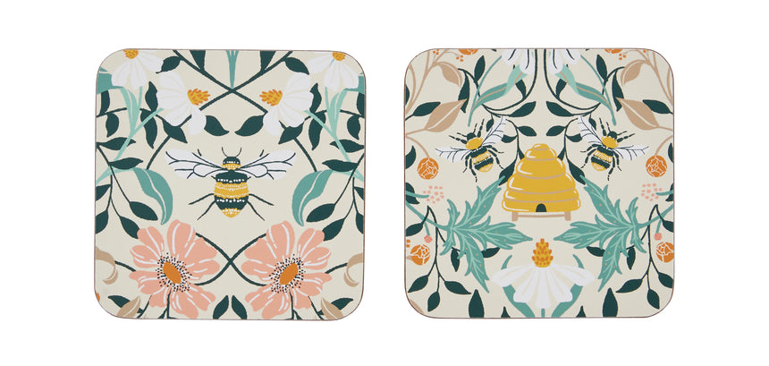 Ulster Weavers Bee Bloom Coaster 4 Pack