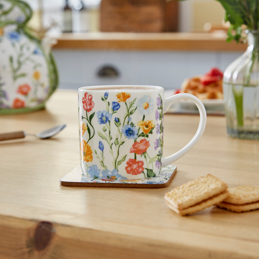Ulster Weavers Cottage Garden New Bone China Mug