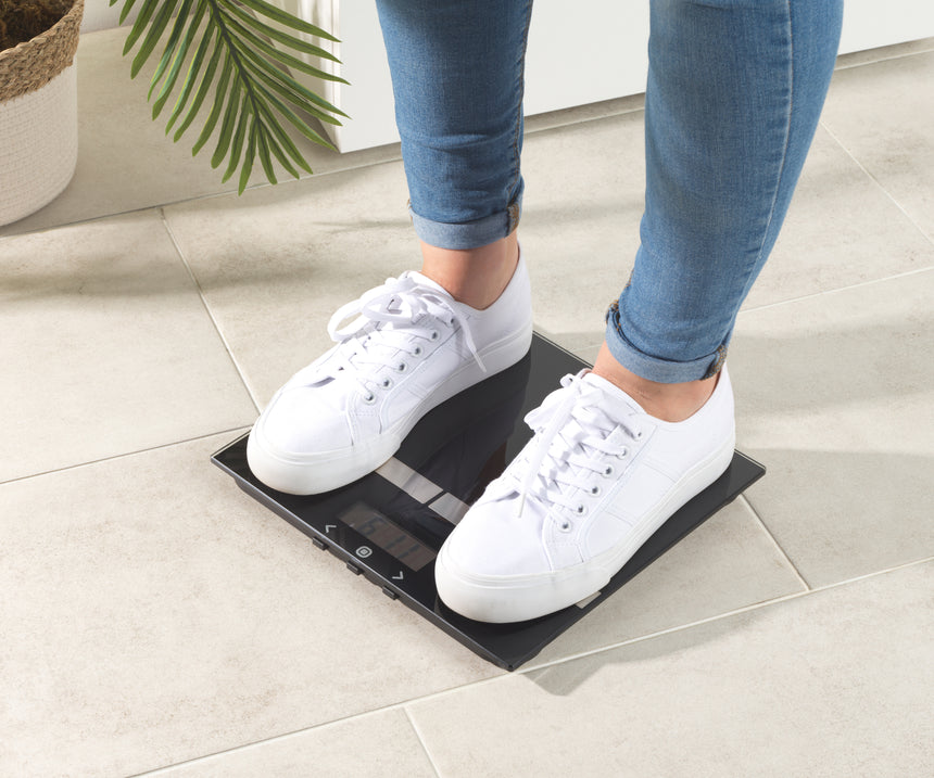 Salter Glass Body Analyser Scale 9198B