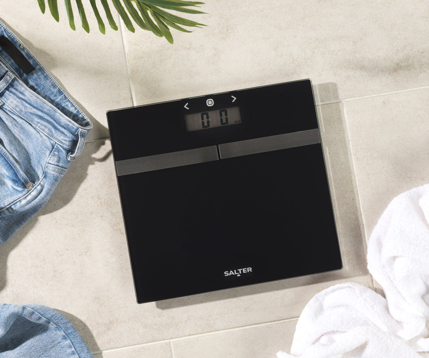 Salter Glass Body Analyser Scale 9198B