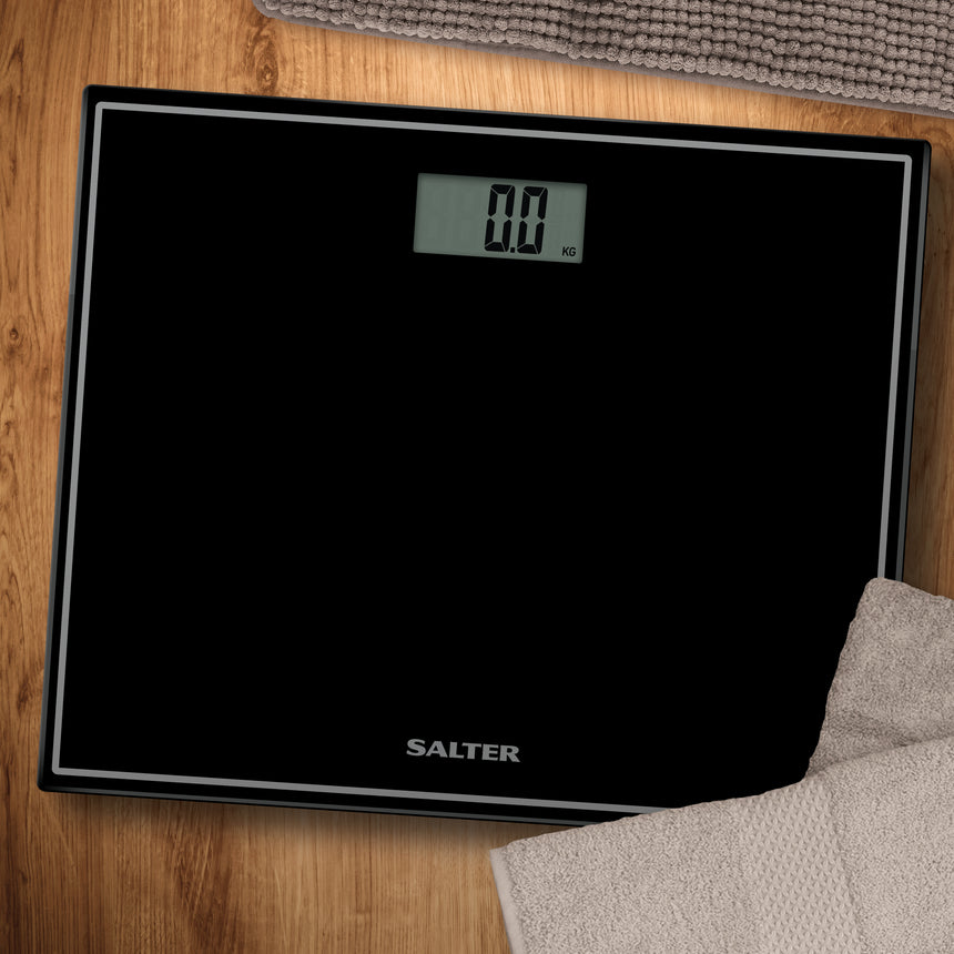 Salter Compact Glass Electronic Personal Scale 9207BCF