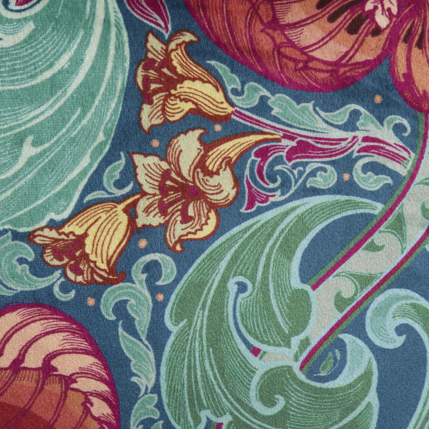 LLB Down the Dilly Blue/Magenta 43x43cm Cushion Cover