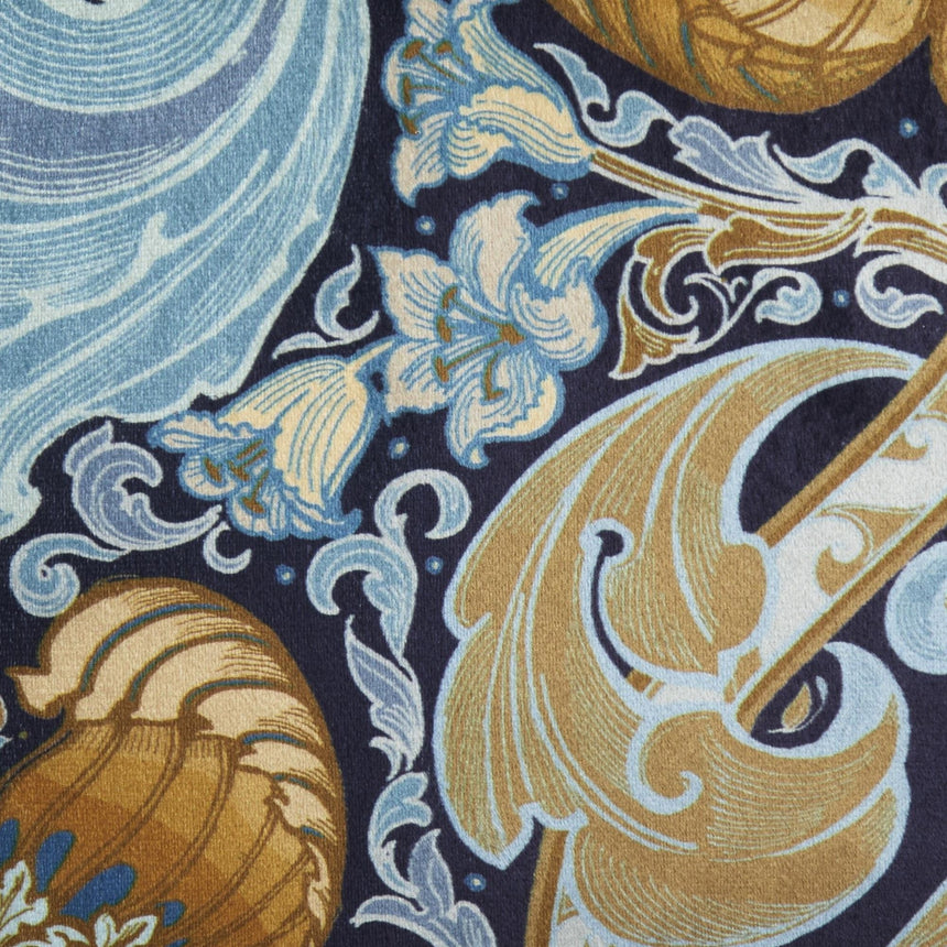 LLB Down the Dilly Ochre/Blue 43x43cm Cushion Cover