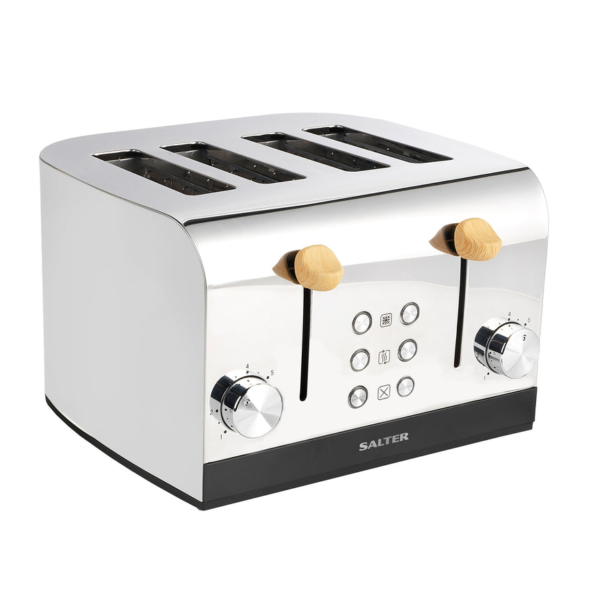 Salter Skandi 4-Slice Toaster Grey