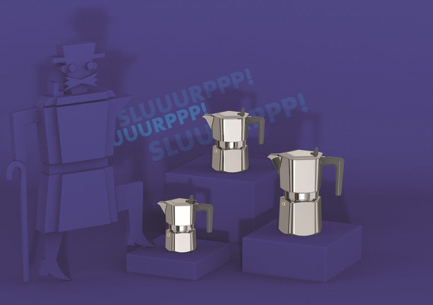 Pezzetti Pentaexpress Aluminium Coffee Maker 6C