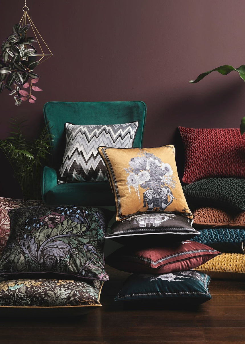 LLB Generou Elephant Gold 43x43cm Cushion Cover