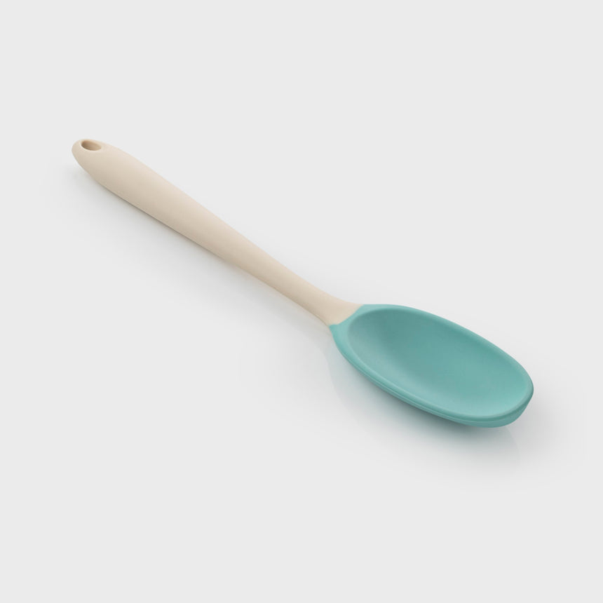 Taylors Silicone Spoon 28cm - Buttermilk/Turquoise