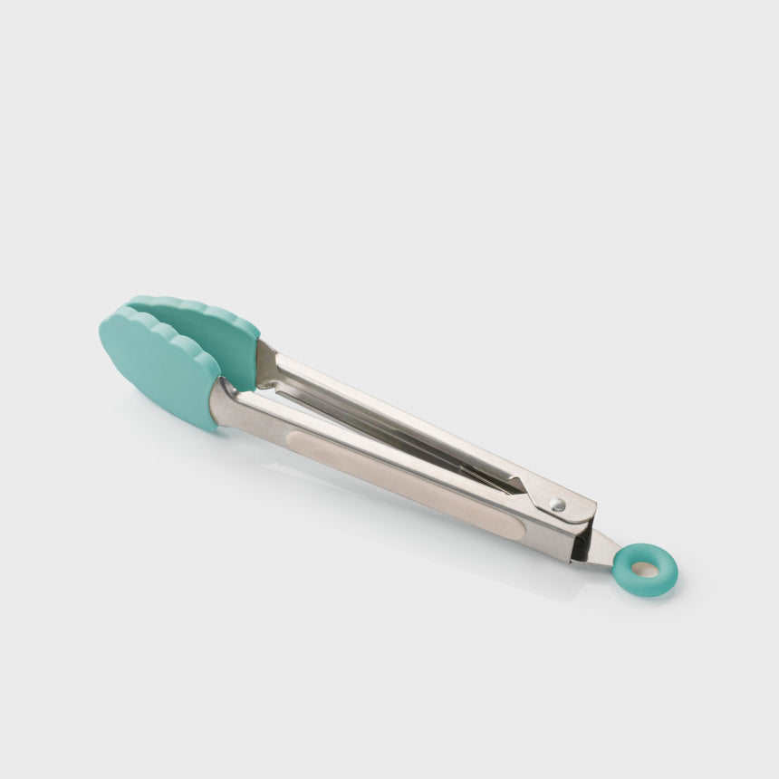 Taylors Mini Tongs 17cm - Buttermilk/Turquoise