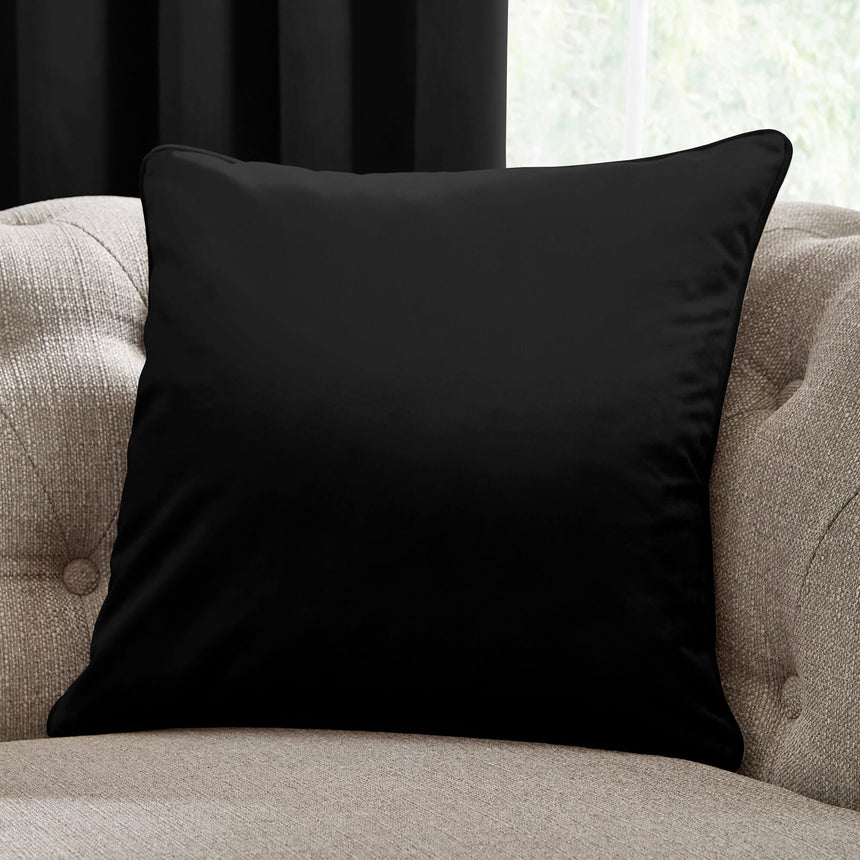LLB Montrose Black 43x43cm Cushion Cover
