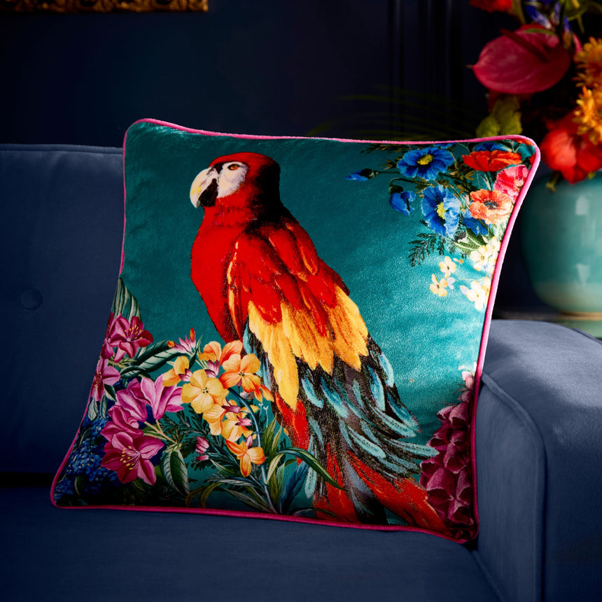 LLB Polly Amorous Teal 43x43cm Cushion Cover
