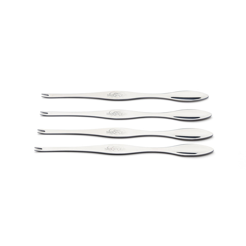 Taylors Stainless Steel 4pc Seafood Picks / Forks Set