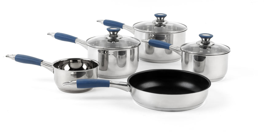 Russell Hobbs Stainless Steel Opulence 5pc Pan Set