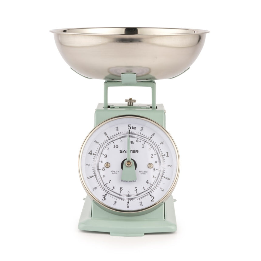 Salter Timeless Mechanical Kitchen Scale Sage SA00562S