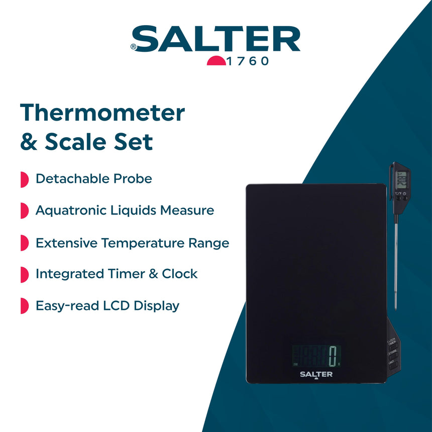 Salter Thermometer & Kitchen Scale Set SA00617
