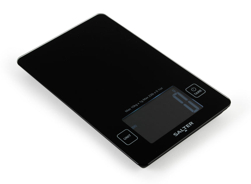 Salter Black High Capacity Electronic Kitchen Scale SA00644