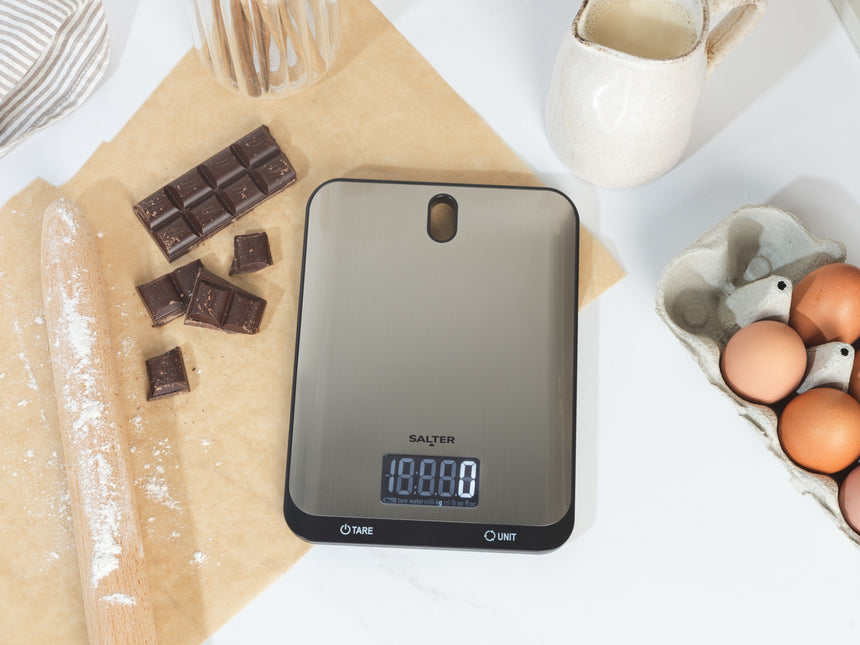 Salter Stainless Steel Electronic Kitchen Scale SA00673B