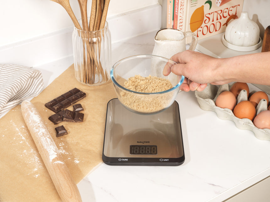 Salter Stainless Steel Electronic Kitchen Scale SA00673B